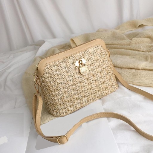 Dames stro handtas M974