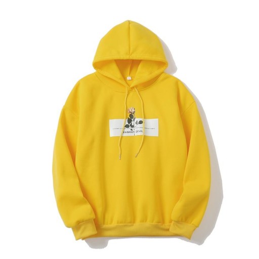 Dames sweatshirt met print A44