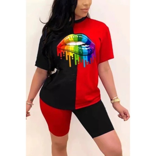 Dames T-shirt en short B927