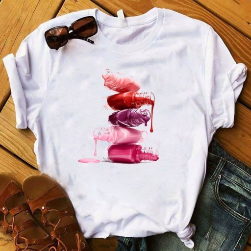 Dames T-shirt met B80-print