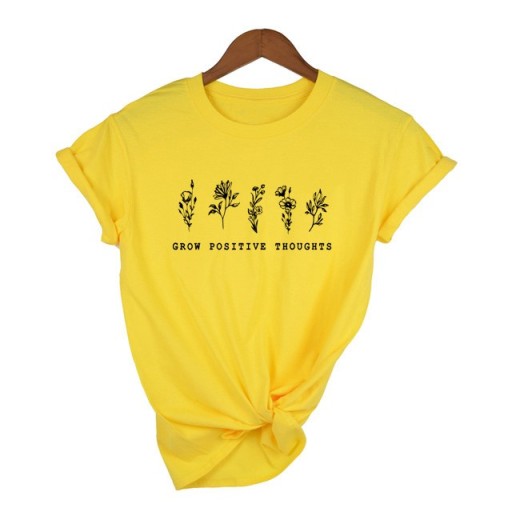 Dames T-shirt met bloemen