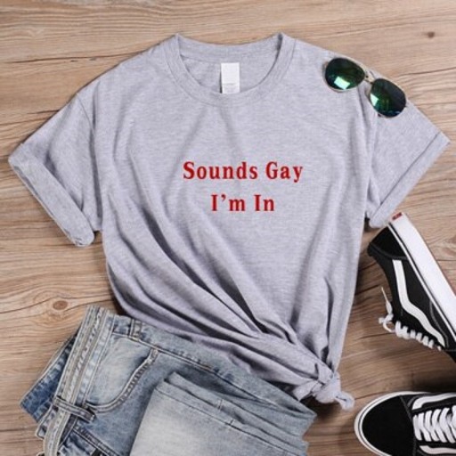 Dames T-shirt met grappige opdruk B160