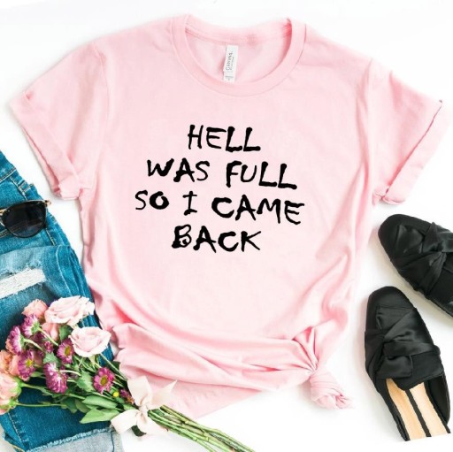 Dames T-shirt met grappige opdruk B88