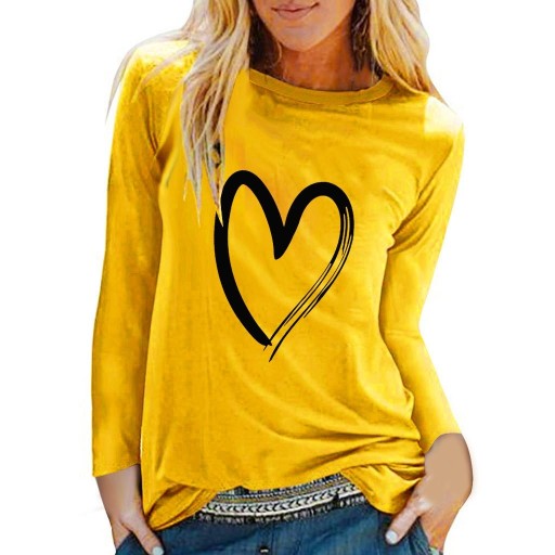 Dames T-shirt met hart