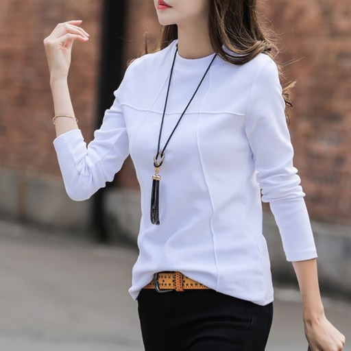 Dames T-shirt met lange mouwen B158