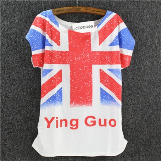 Dames T-shirt met opdruk A1230