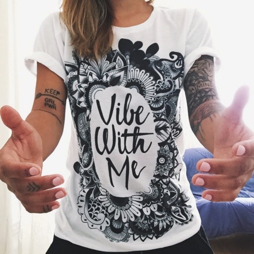 Dames T-shirt met opdruk A339