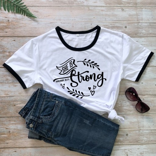 Dames T-shirt met opdruk B297