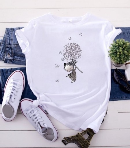 Dames T-shirt met opdruk B355