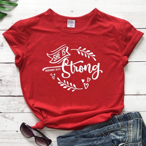 Dames T-shirt met opdruk B395