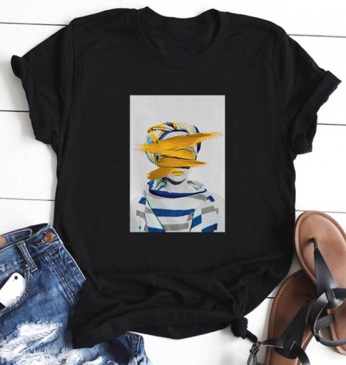 Dames T-shirt met opdruk B397