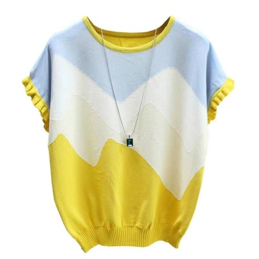 Dames T-shirt met patroon A1318