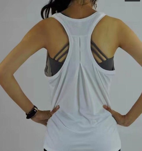 Dames tanktop met uitsparing op de rug B230