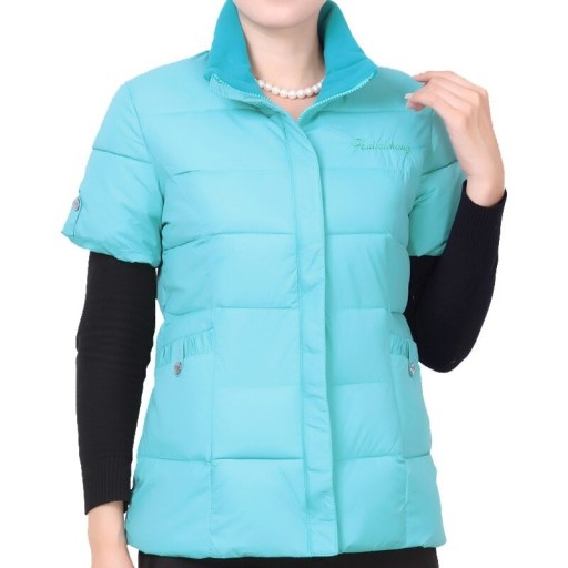 Dames vest met korte mouwen P2394