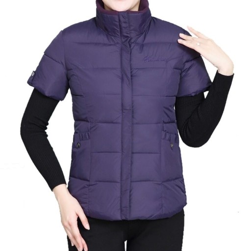 Dames vest met korte mouwen P2394