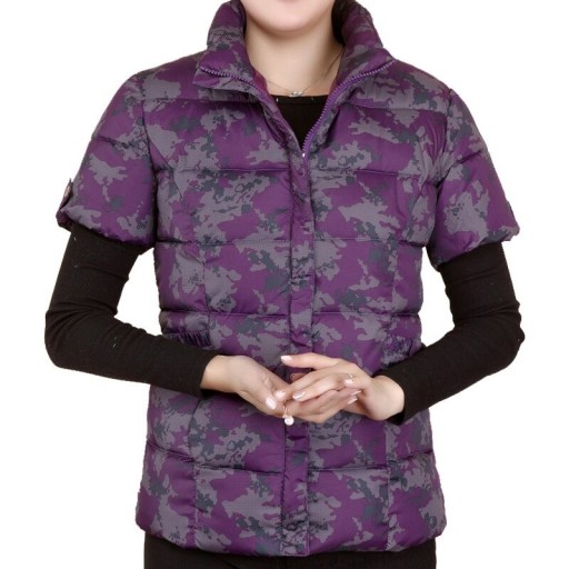 Dames vest met korte mouwen P2395