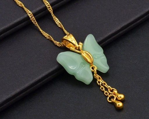 Dames vlinder ketting D373