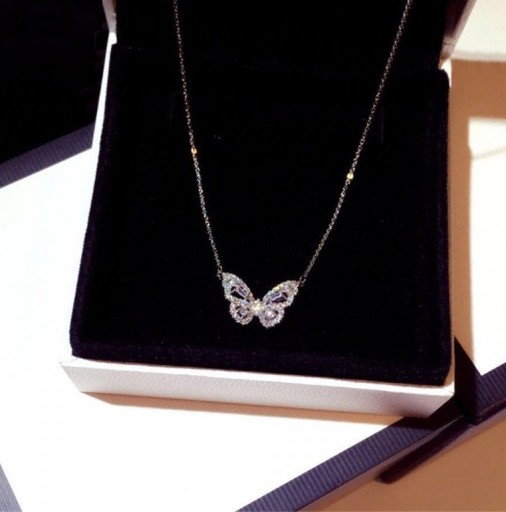Dames vlinder ketting G471
