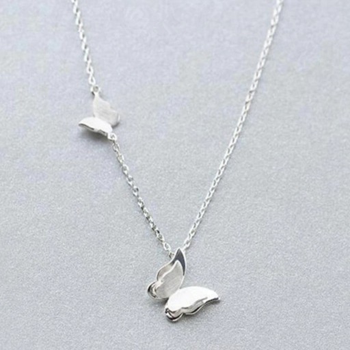 Dames vlinder ketting G637