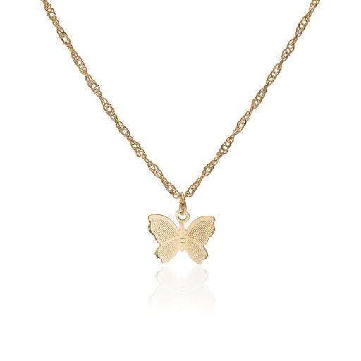 Dames vlinder ketting G713