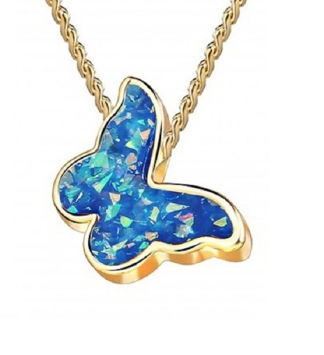 Dames vlinder ketting G736