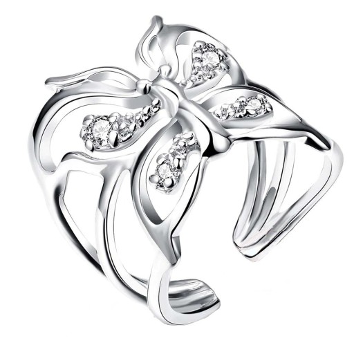 Dames vlinderring D1012