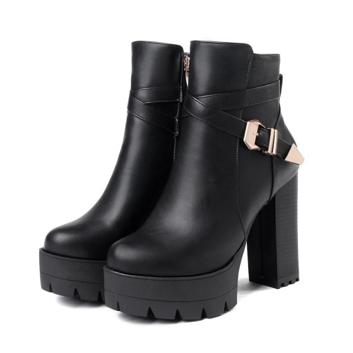 Dames winter enkellaarsjes