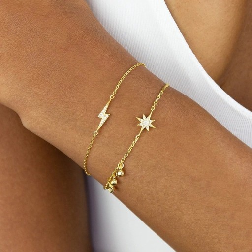 Damesarmband met fijne schakels