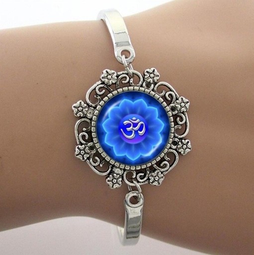 Damesarmband met mandala H584