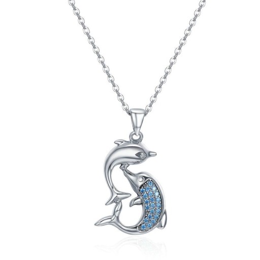Damesketting met dolfijnen