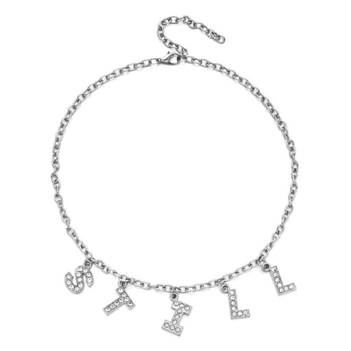 Damesketting met opschrift D91
