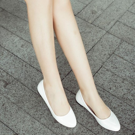 Dameskinnende ballerinaer J2380