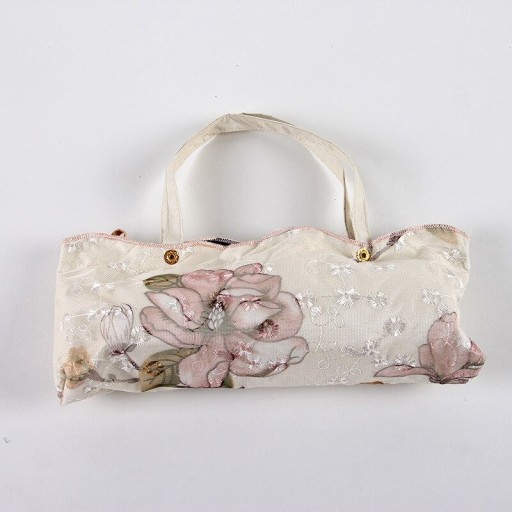 Damesparaplu met bloemen T1414