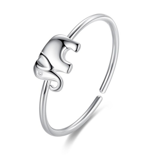 Damesring met olifant D2068