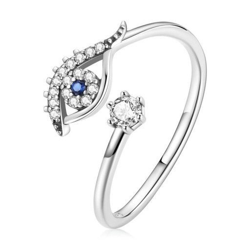 Damesring met oog D2261