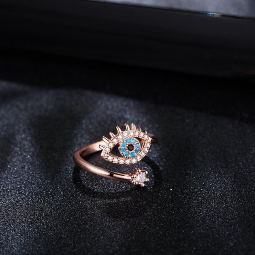 Damesring met oog D2602