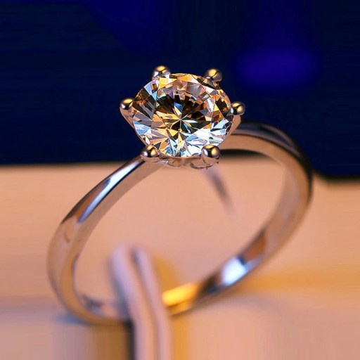 Damesring met zirkoon D870