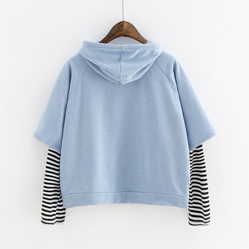 Damesweatshirt med A16-print