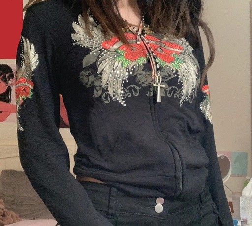 Damesweatshirt P2327