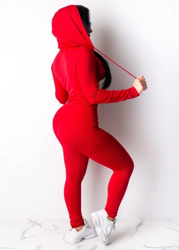 Dametop med lange ærmer og leggings