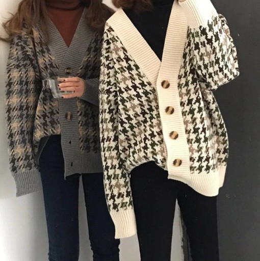 Dametrøje med knapper A2335
