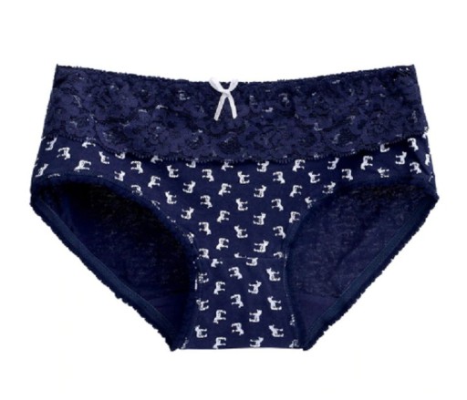 Dametrusser med zebraprint