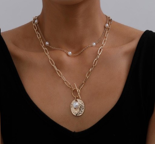 Damhalsband med hänge D27