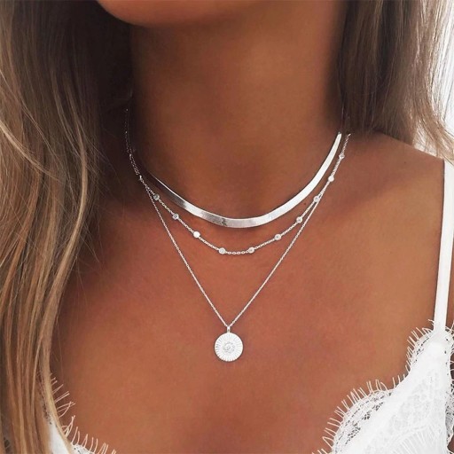Damhalsband med hänge D34