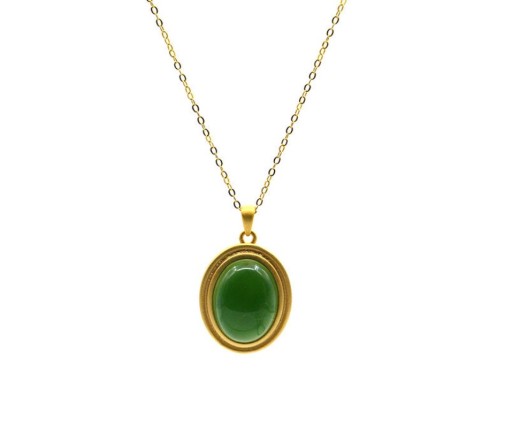 Damhalsband med hänge D789
