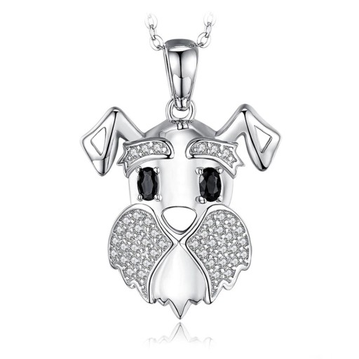 Damhalsband med hund G611