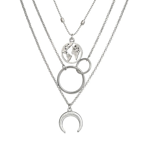 Damhalsband med klot och ringar