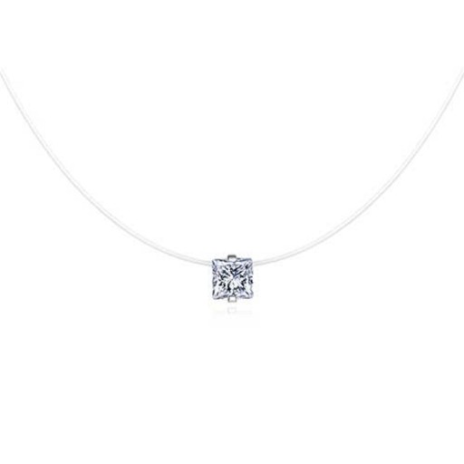 Damhalsband med sten G633