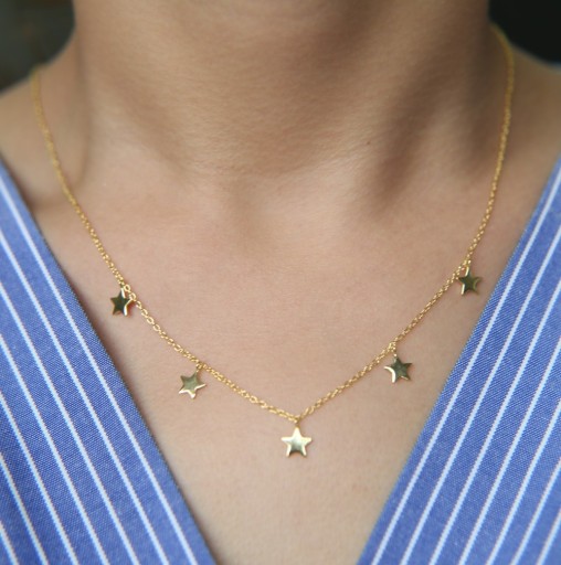 Damhalsband med stjärnor M93