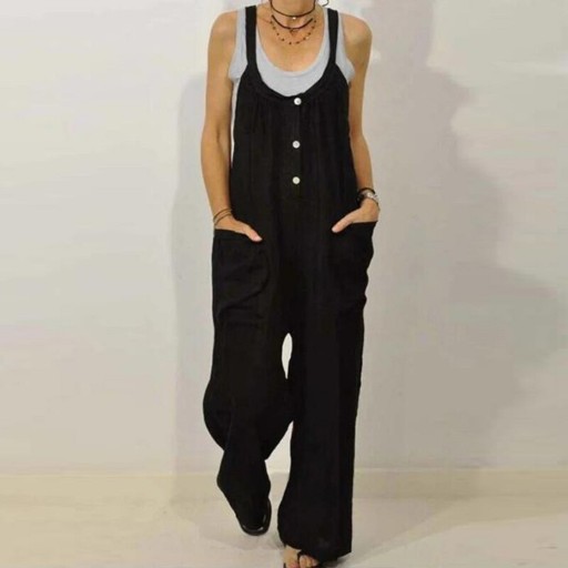 Damoverall med fickor A1998